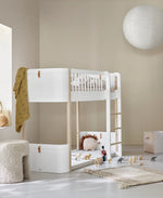 OLIVER FURNITURE - 041468 - Kit De Conversion Mini+, Lit Junior - En Lit Mezzanine Mi - haut, Blanc
