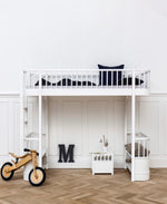 OLIVER FURNITURE - 041717 - Kit De Conversion Original, Lit Mezzanine Haut - En Lit, Blanc