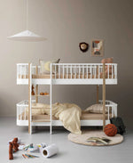 OLIVER FURNITURE - 041757 - Kit De Conversion Original, Lit Junior - En Lit Superposé Mi - haut, Blanc/chêne