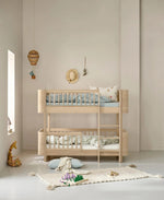 OLIVER FURNITURE - 041786 - Kit De Conversion Mini+, Lit Junior - En Lit Superposé Mi - haut, Chêne