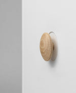 OLIVER FURNITURE - Armoire 2 Portes Wood, Blanc/Chêne