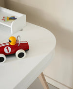 OLIVER FURNITURE - Bureau Wood 66 cm, Blanc/Chêne