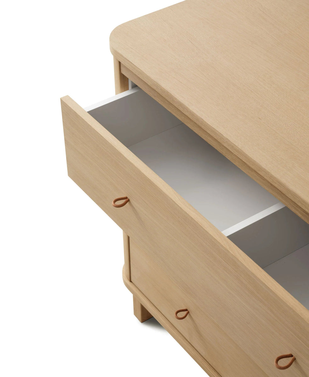 OLIVER FURNITURE - Commode 3 Tiroirs Wood, Chêne
