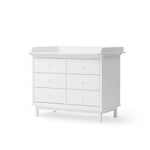 OLIVER FURNITURE - Commode À Langer Seaside, 6 Tiroirs, Blanc