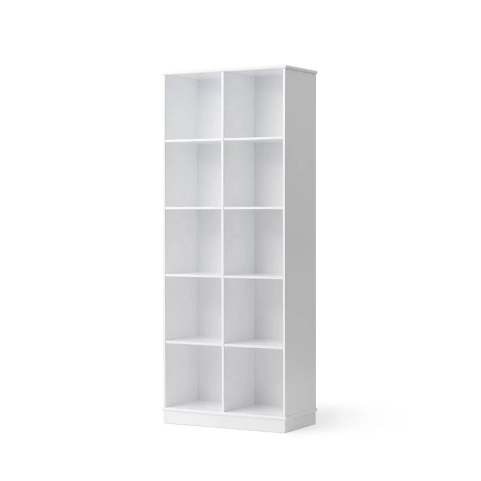 OLIVER FURNITURE - Etagère Wood 2×5 Verticale Avec Socle