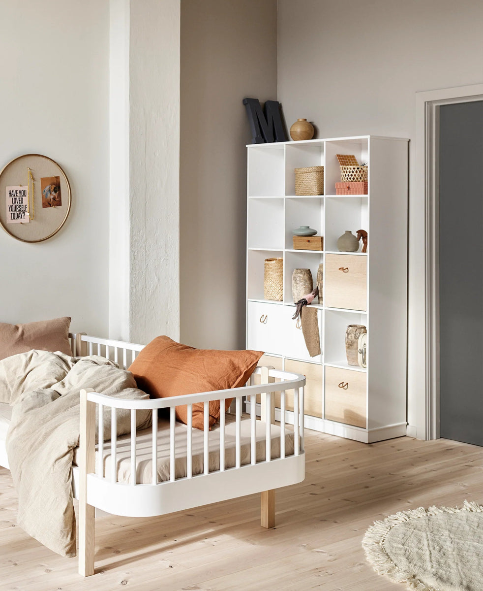 OLIVER FURNITURE - Étagère Wood 3×5 Verticale Avec Socle