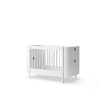 OLIVER FURNITURE - Lit Bébé Évolutif Wood Mini+, Blanc