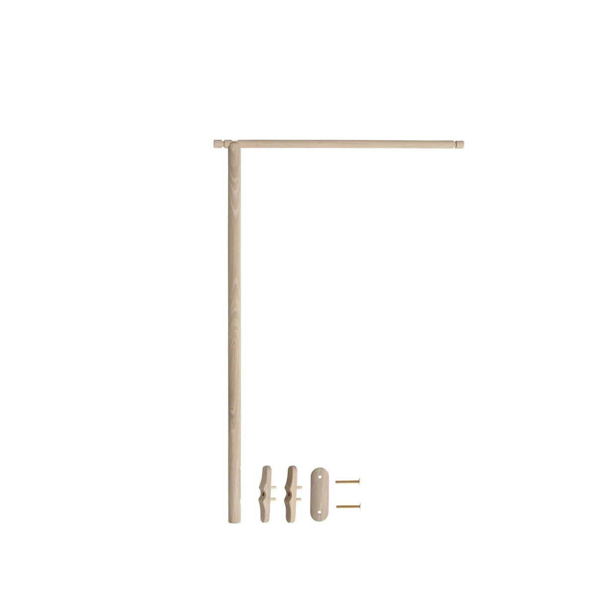 OLIVER FURNITURE - Lit Bébé Évolutif Wood Mini+, Chêne