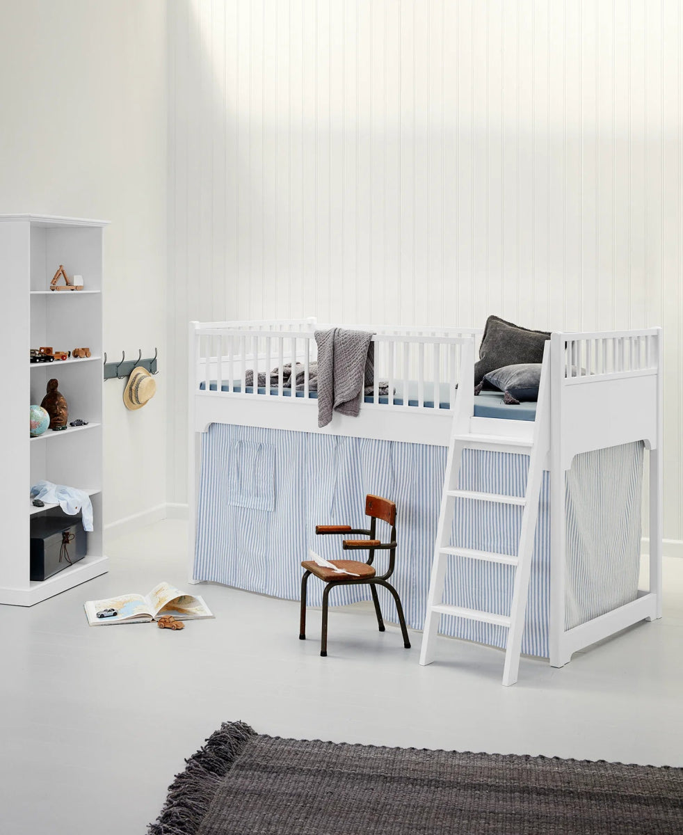 OLIVER FURNITURE - Lit Mezzanine Mi - haut Seaside Classic