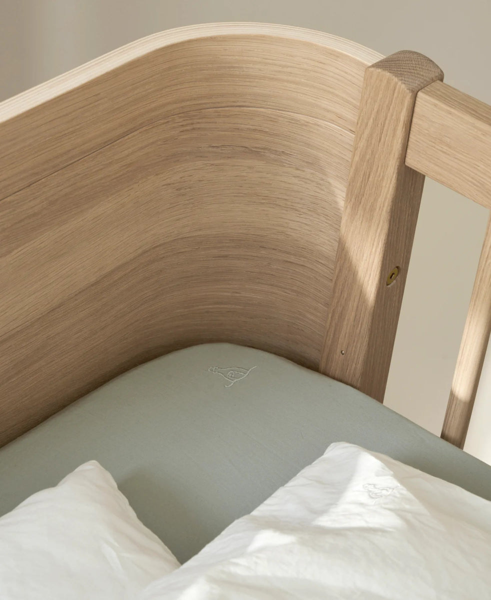 OLIVER FURNITURE - Lit Mezzanine Mi - haut Wood Mini+, Chêne