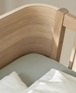 OLIVER FURNITURE - Lit Mezzanine Mi - haut Wood Mini+, Chêne