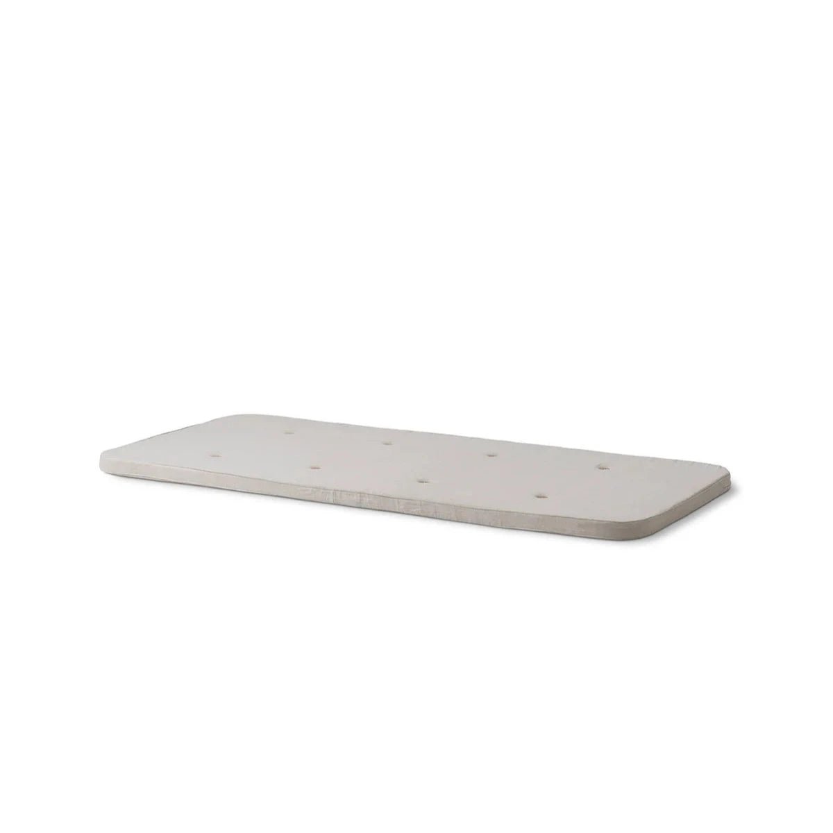 OLIVER FURNITURE - Lit Mezzanine Mi - haut Wood Original, Blanc/Chêne
