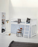 OLIVER FURNITURE - Lit Superposé Avec Échelle Inclinée Seaside Classic