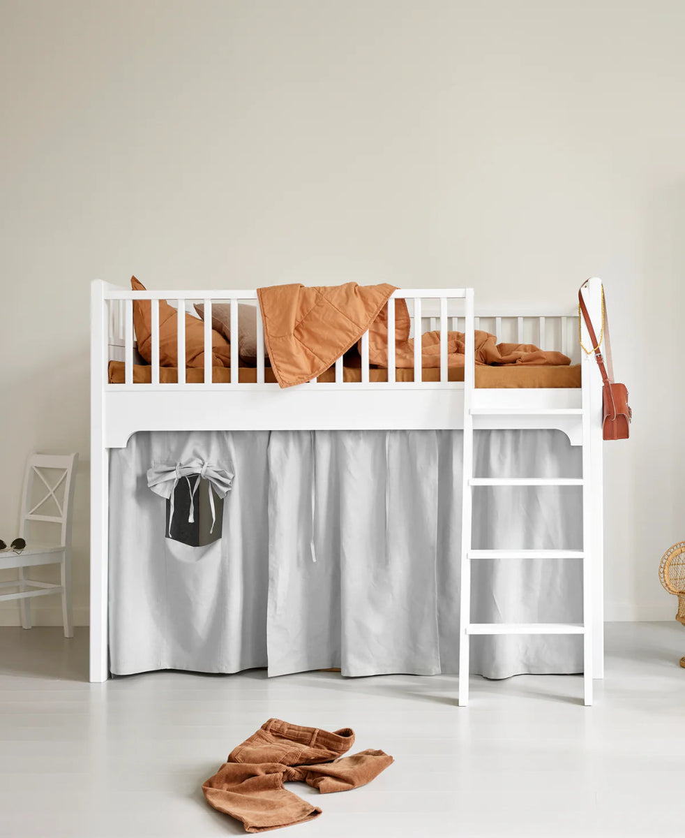 OLIVER FURNITURE - Lit Superposé Avec Échelle Inclinée Seaside Classic