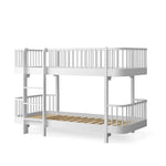 OLIVER FURNITURE - Lit Superposé Mi - haut Wood Original, Blanc