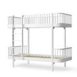 OLIVER FURNITURE - Lit Superposé Wood Original, Blanc