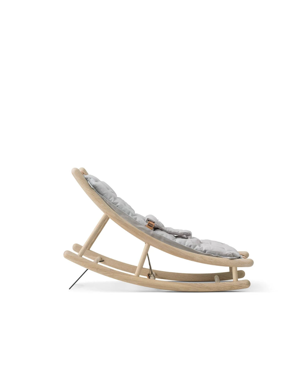 OLIVER FURNITURE - Transat Bébé & Enfant Wood, Chêne/Gris