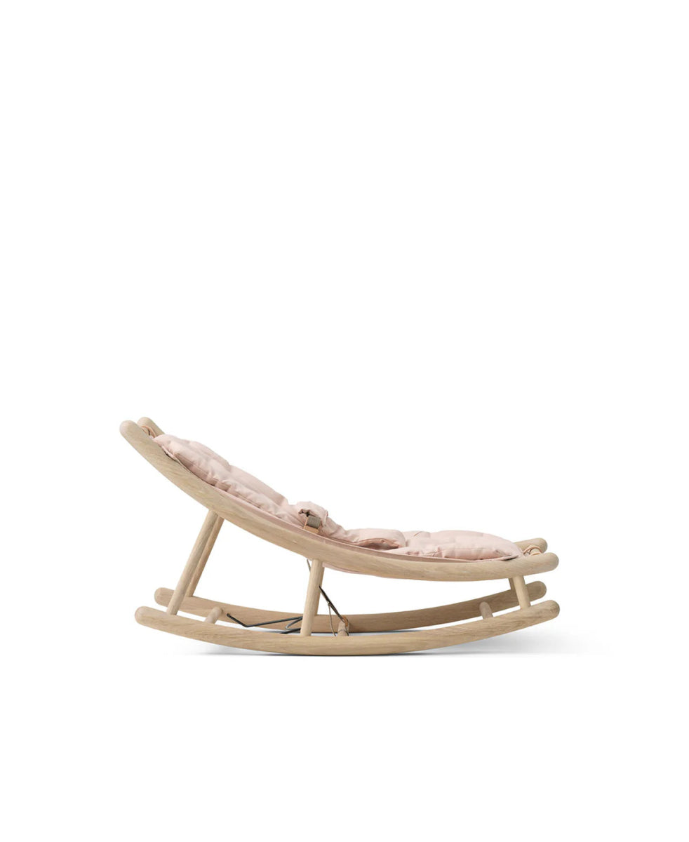 OLIVER FURNITURE - Transat Bébé & Enfant Wood, Chêne/Rose