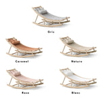 OLIVER FURNITURE - Transat Bébé & Enfant Wood, Chêne/Rose