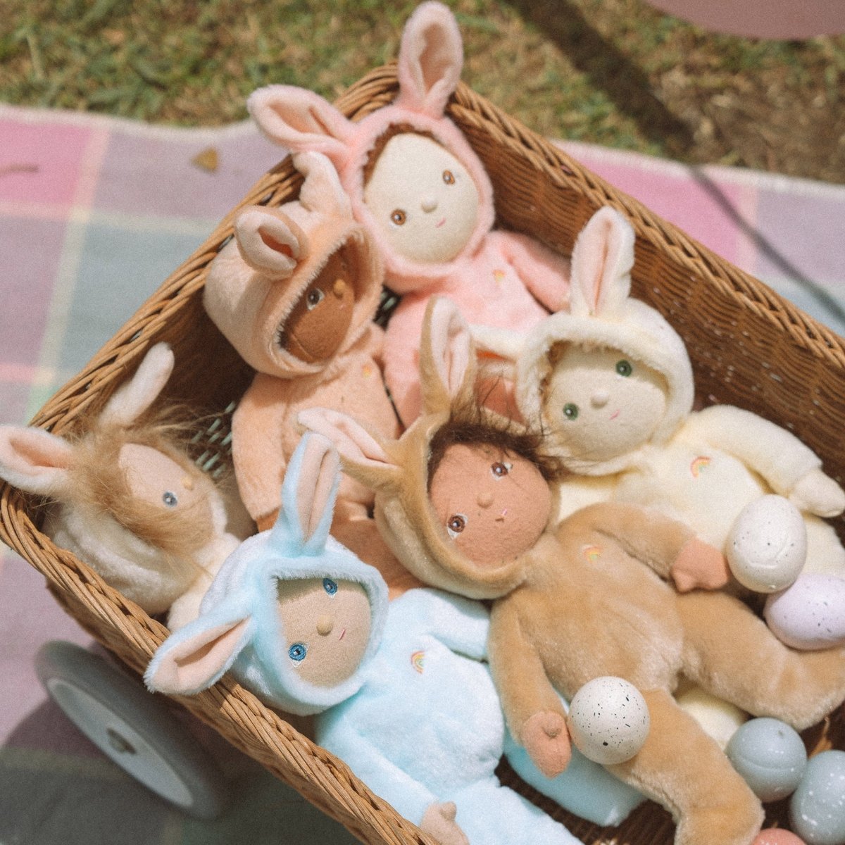 OLLI ELLA - Poupée Dinky Dinkum - Bella Bunny - Rose