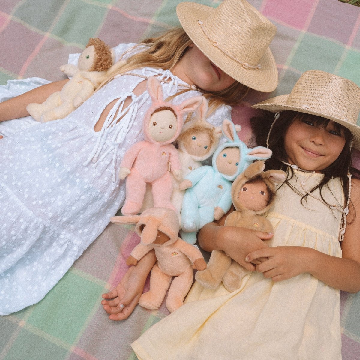 OLLI ELLA - Poupée Dinky Dinkum - Bella Bunny - Rose