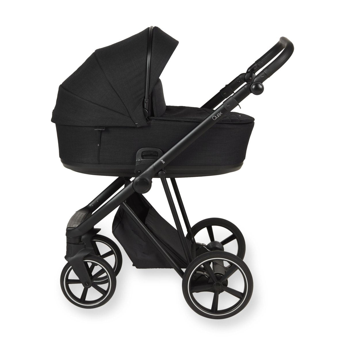 QUAX - Air - Poussette + Nacelle - Black