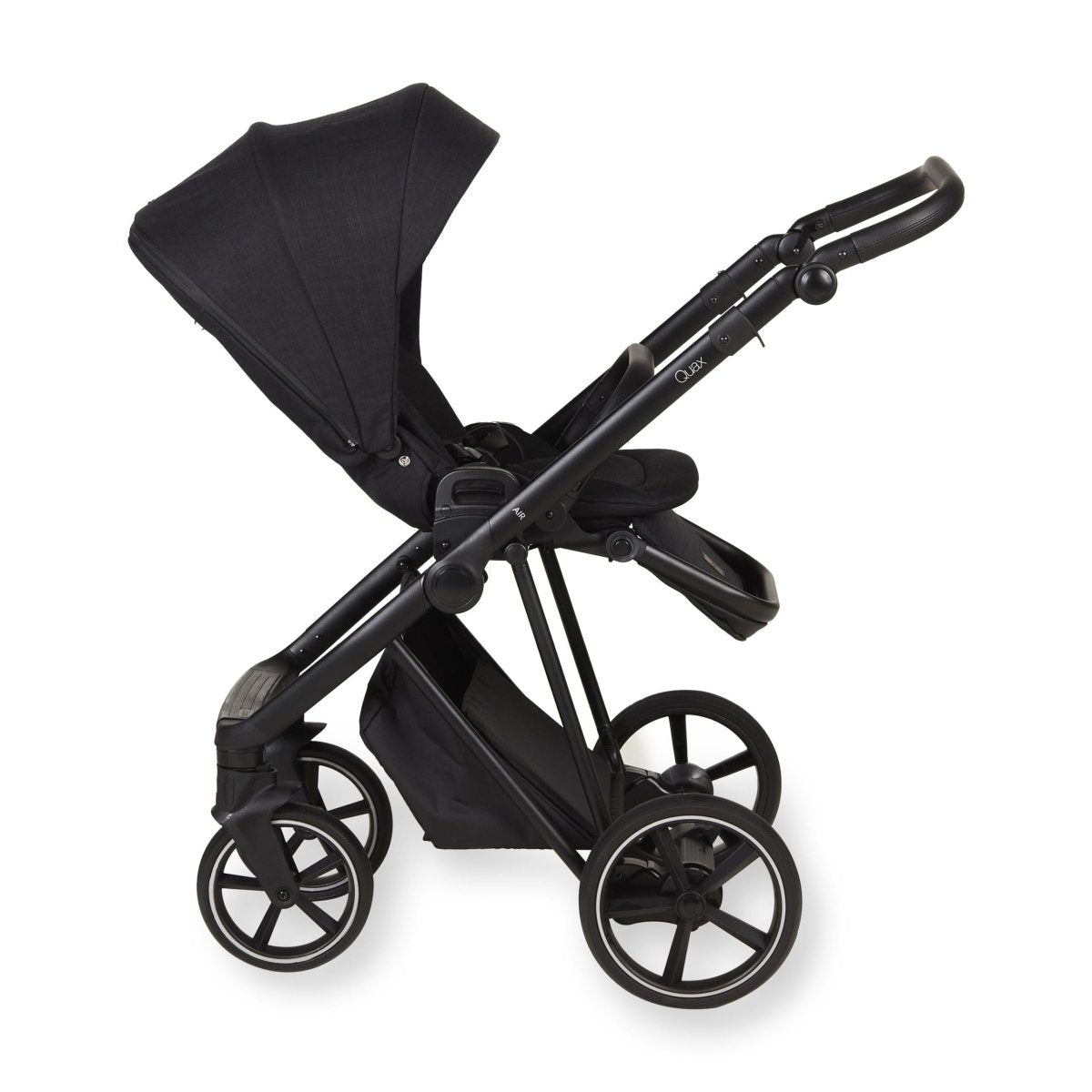 QUAX - Air - Poussette + Nacelle - Black