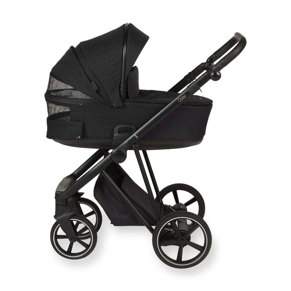 QUAX - Air - Poussette + Nacelle - Black