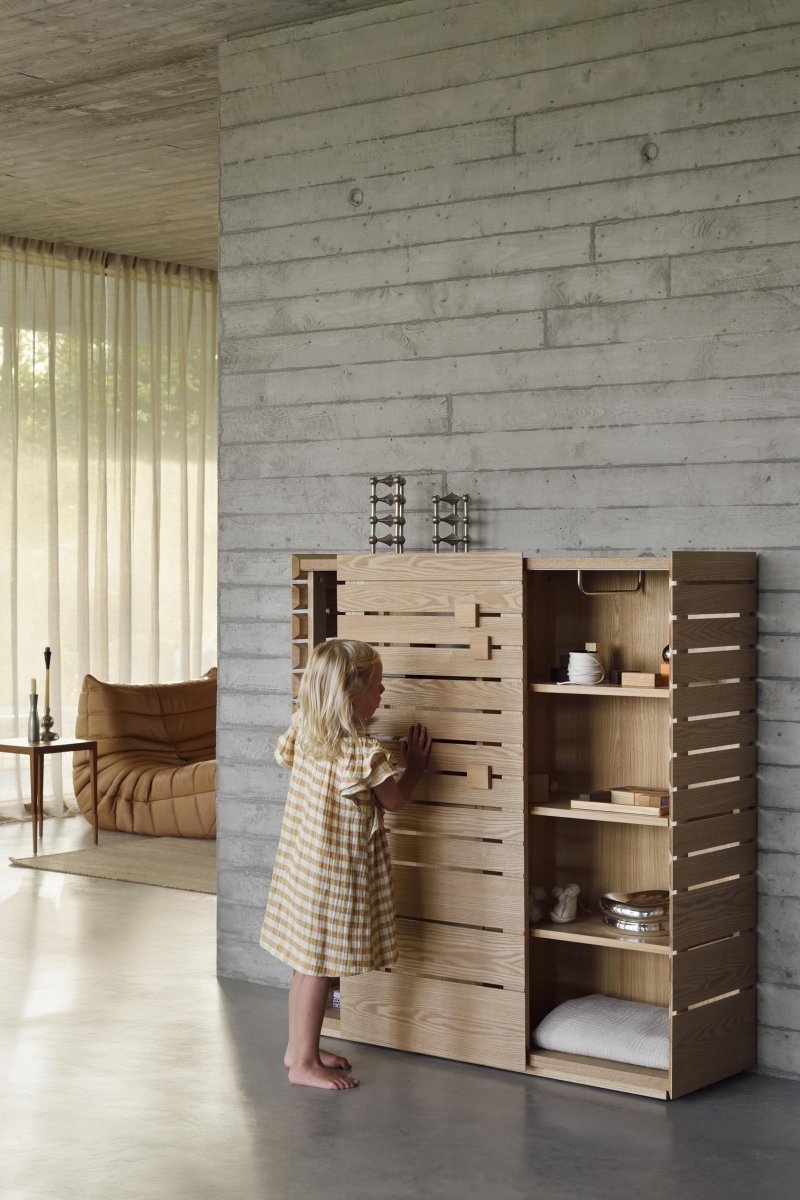 QUAX - Commode de Rangement YUME - Frêne Naturel