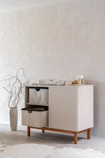 QUAX - Commode MOOD Porte + 3 Tiroirs - Argile