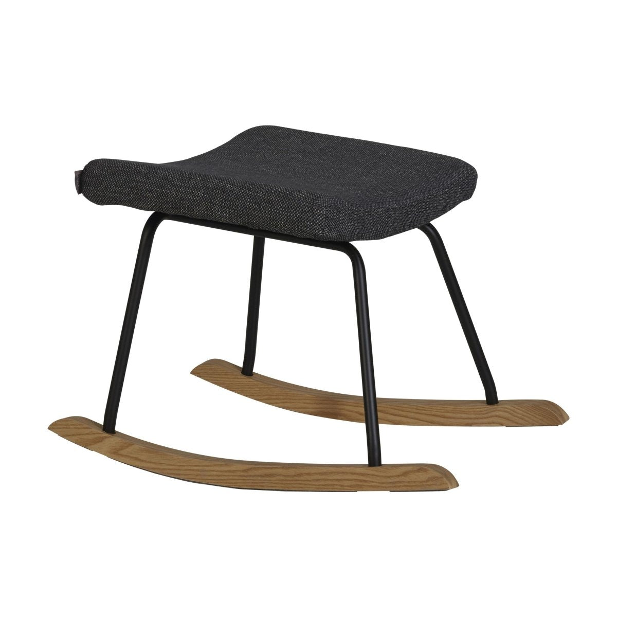 QUAX - Fauteuil À Bascule Adulte De Luxe Noir