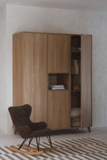 QUAX - Fauteuil À Bascule De Luxe Enfant Bison