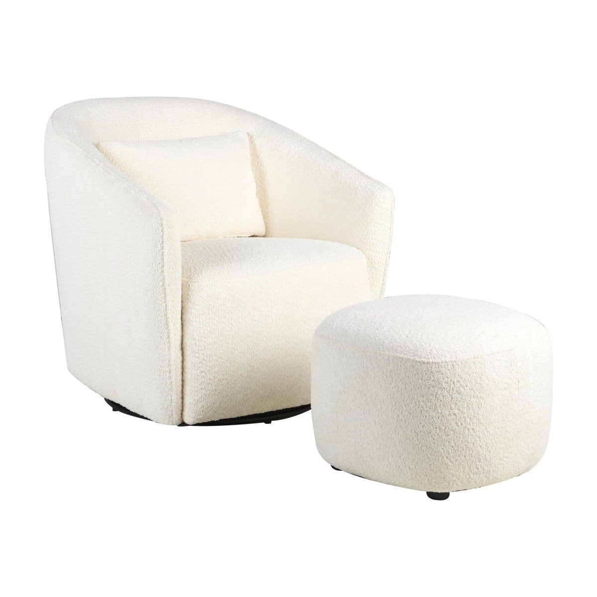 QUAX - Fauteuil Gomi - Swivel & Gliding Chair - Cream