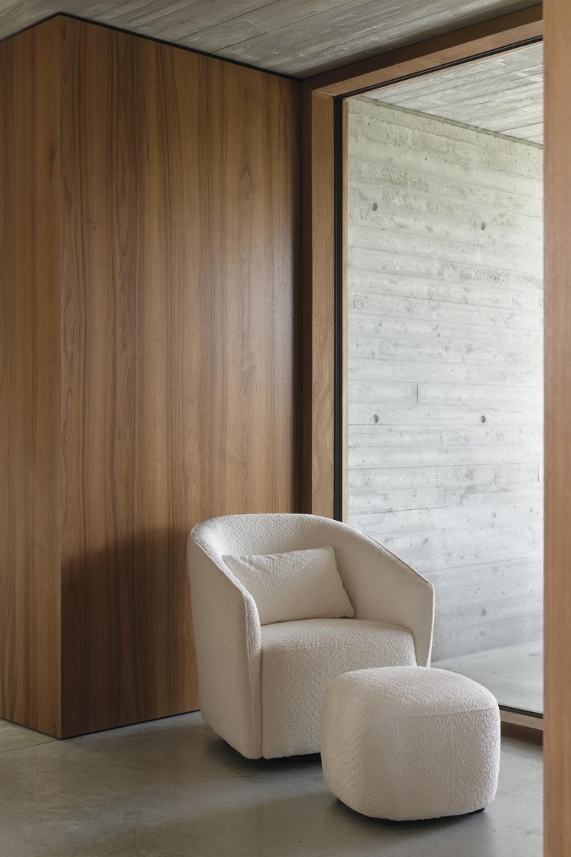 QUAX - Fauteuil Gomi - Swivel & Gliding Chair - Cream