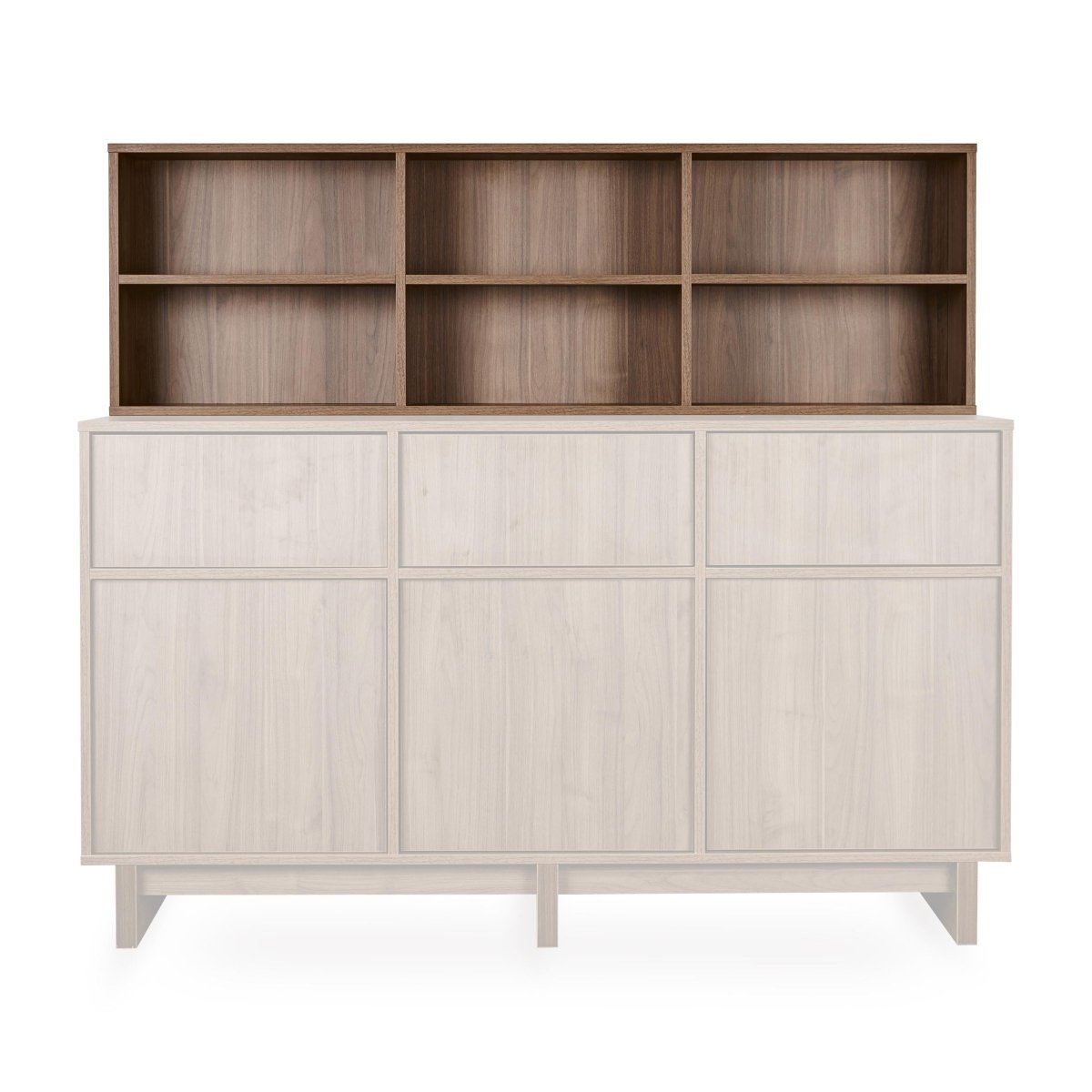 QUAX - Kyo Commode Xl - Option Rangement - Walnut