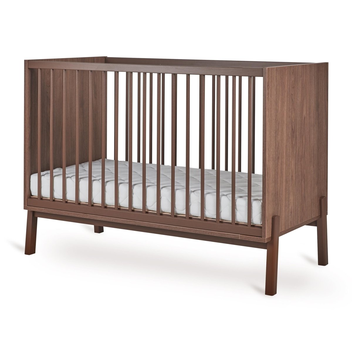 QUAX - Lit Bébé ASHI 120 x 60 cm - Chataignier