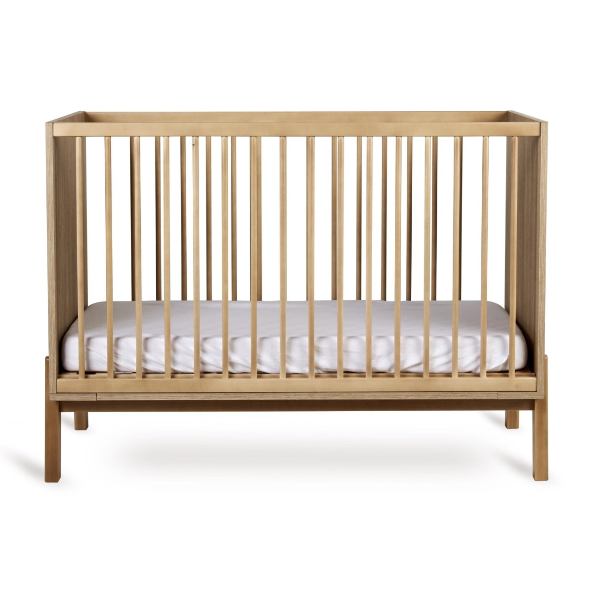 QUAX - Lit Bébé ASHI 120 x 60 cm - Frêne Miel