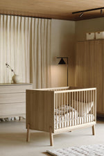 QUAX - Lit Bébé ASHI 120 x 60 cm - Frêne Miel