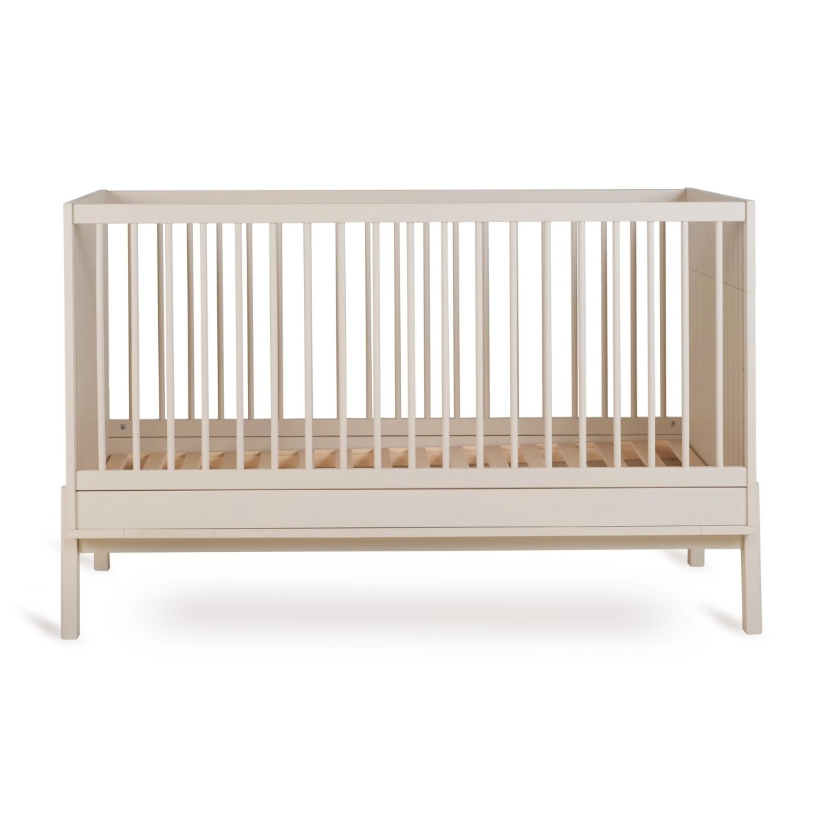QUAX - Lit Bébé Évolutif ASHI 140 x 70 cm - Argile