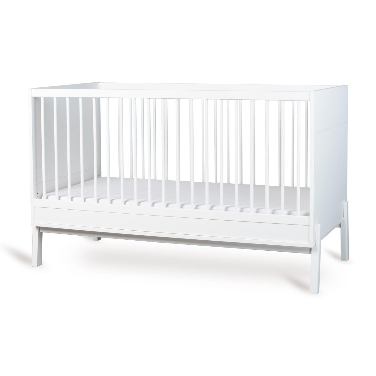 QUAX - Lit Bébé Évolutif ASHI 140 x 70 cm - Crème