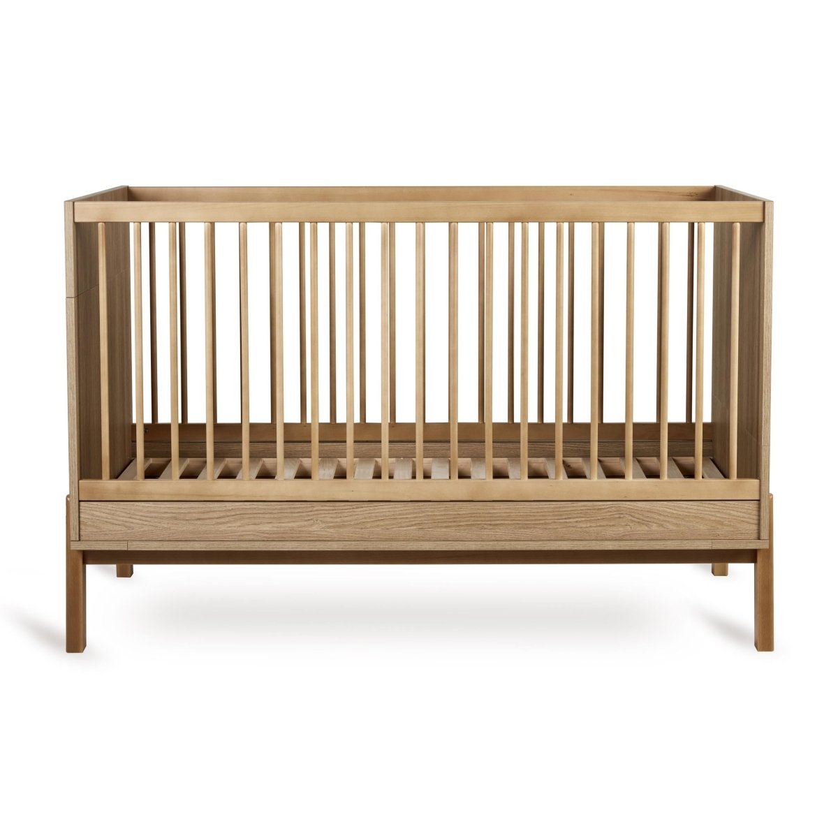 QUAX - Lit Bébé Évolutif ASHI 140 x 70 cm - Frêne Miel