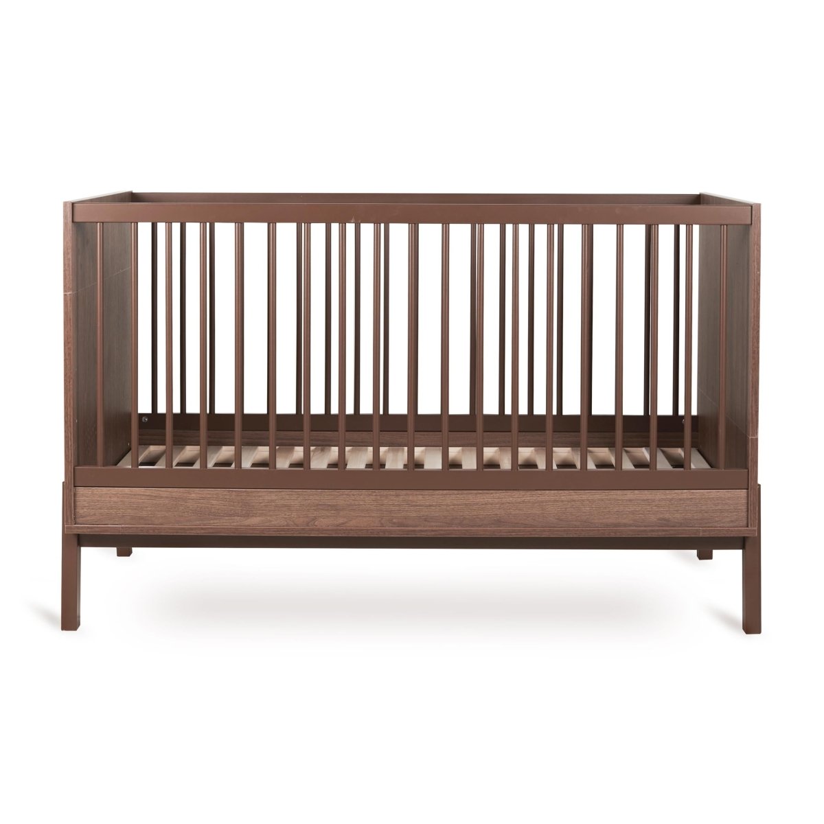 QUAX - Lit Bébé Évolutif ASHI 70 x 140 cm - Chataignier