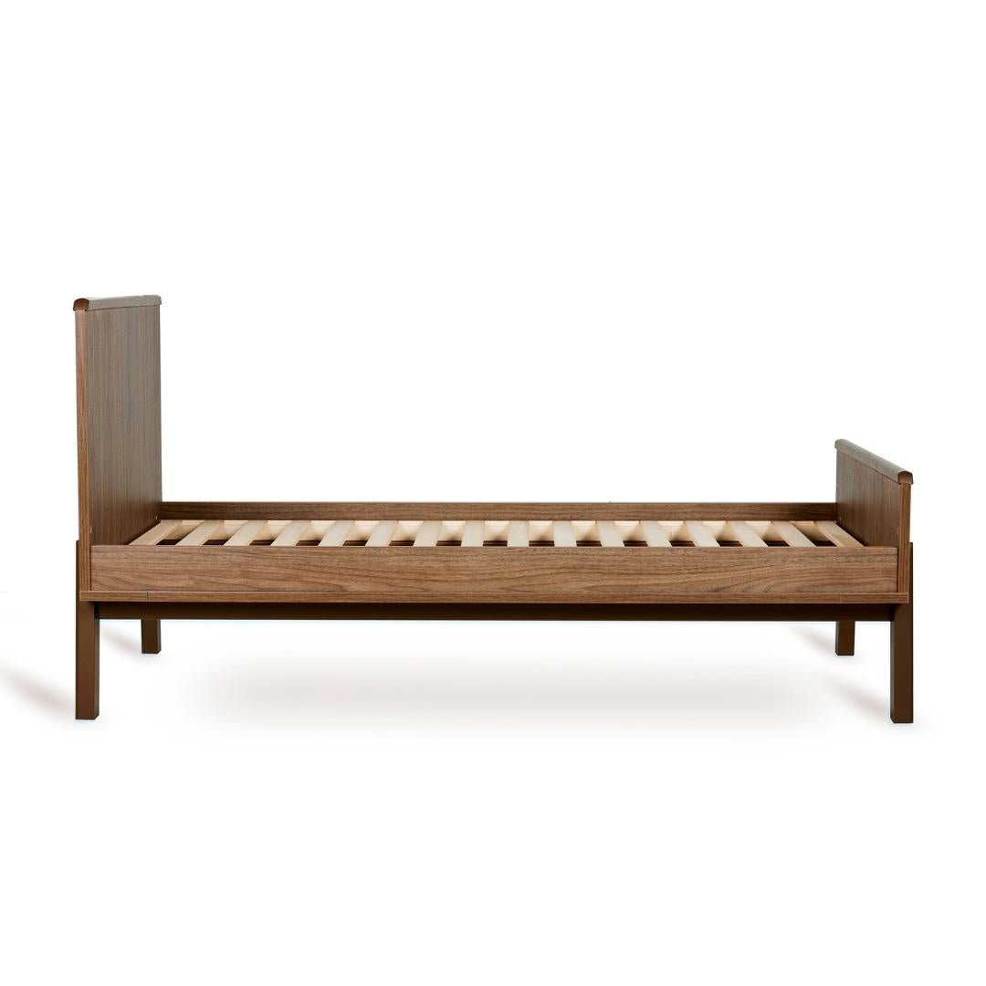 QUAX - Lit Bébé Évolutif ASHI 70 x 140 cm - Chataignier