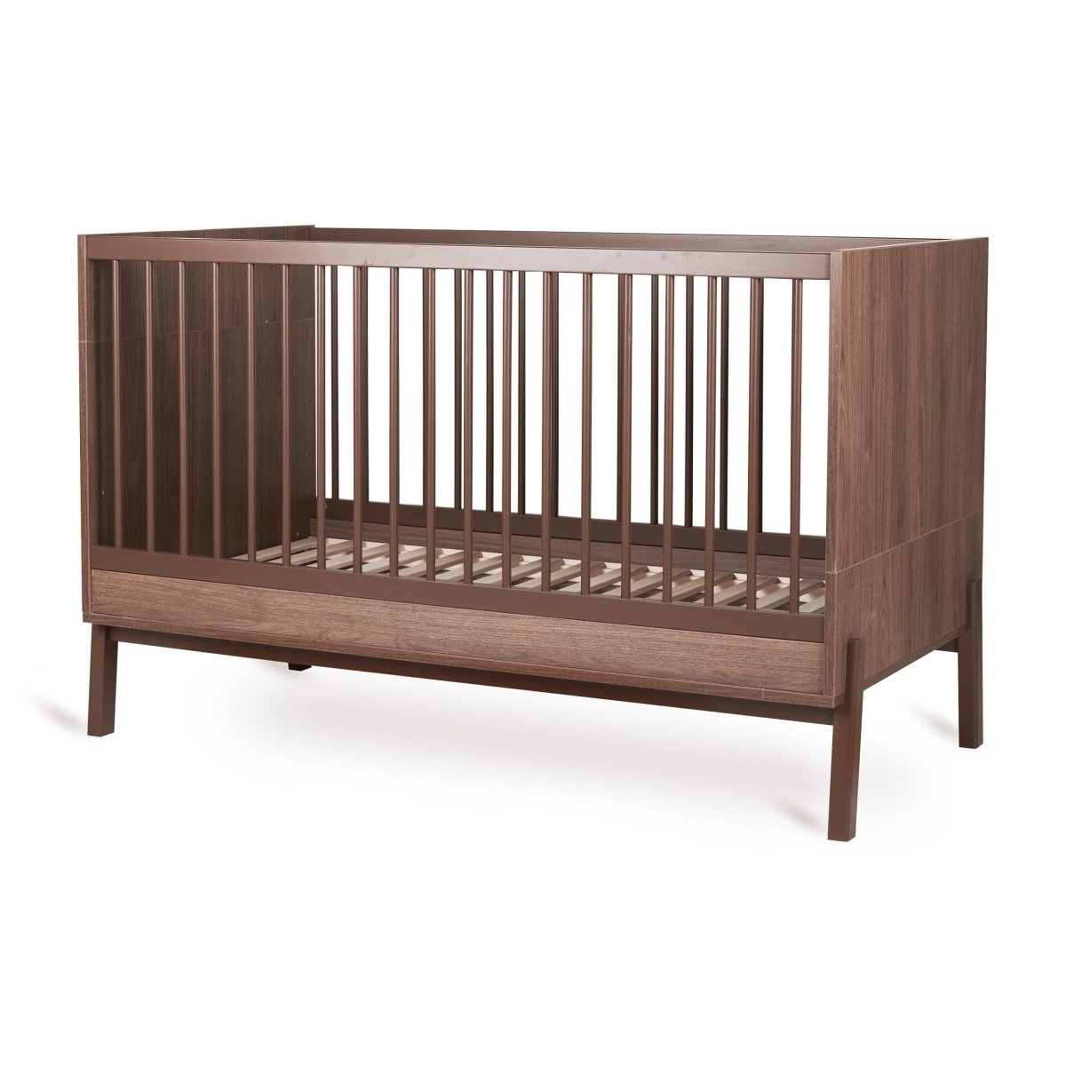 QUAX - Lit Bébé Évolutif ASHI 70 x 140 cm - Chataignier