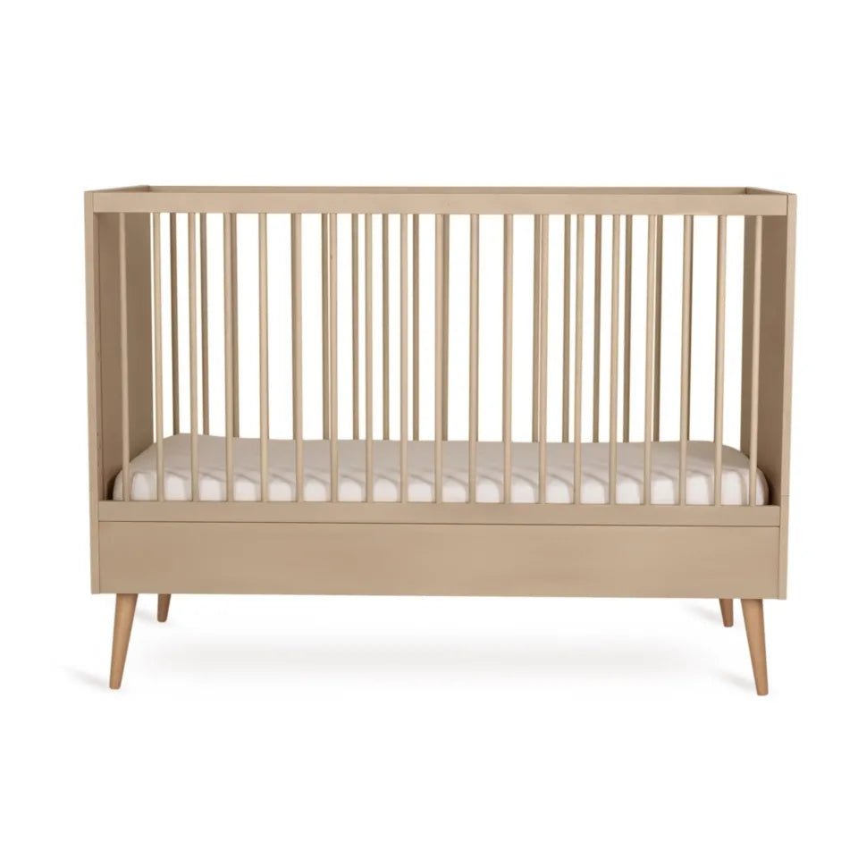 QUAX - Lit Bébé Évolutif COCOON 140 x 70 cm - Latte