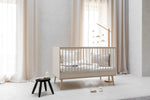QUAX - Lit Bébé Évolutif Flow 140 x 70 cm - Argile