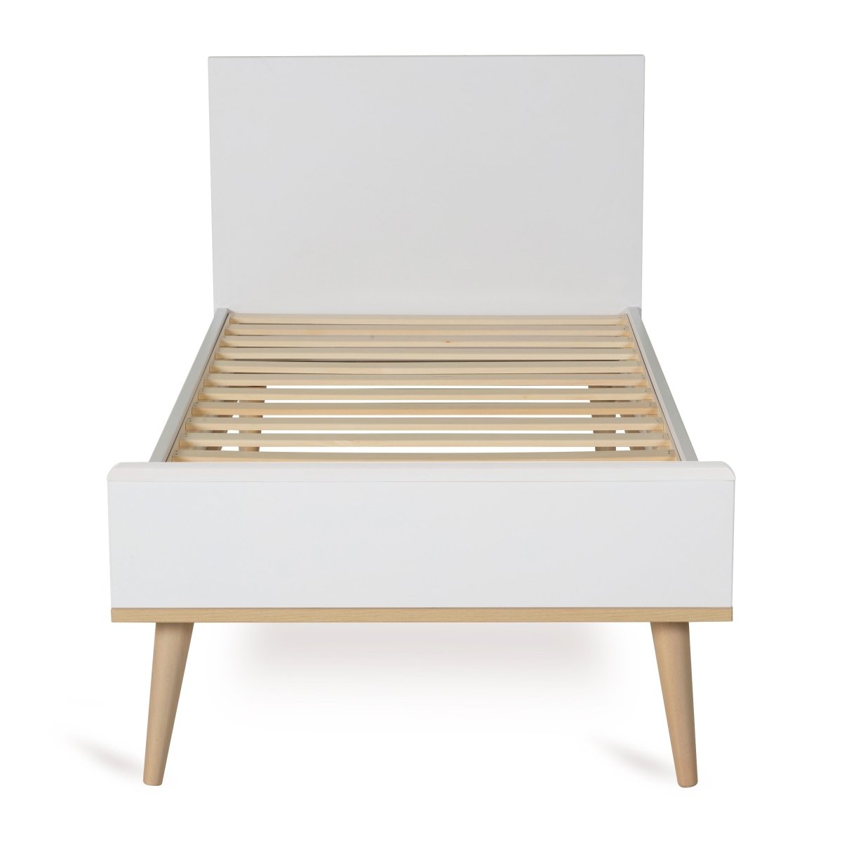 QUAX - Lit Bébé Évolutif Flow 140 x 70 cm - Blanc