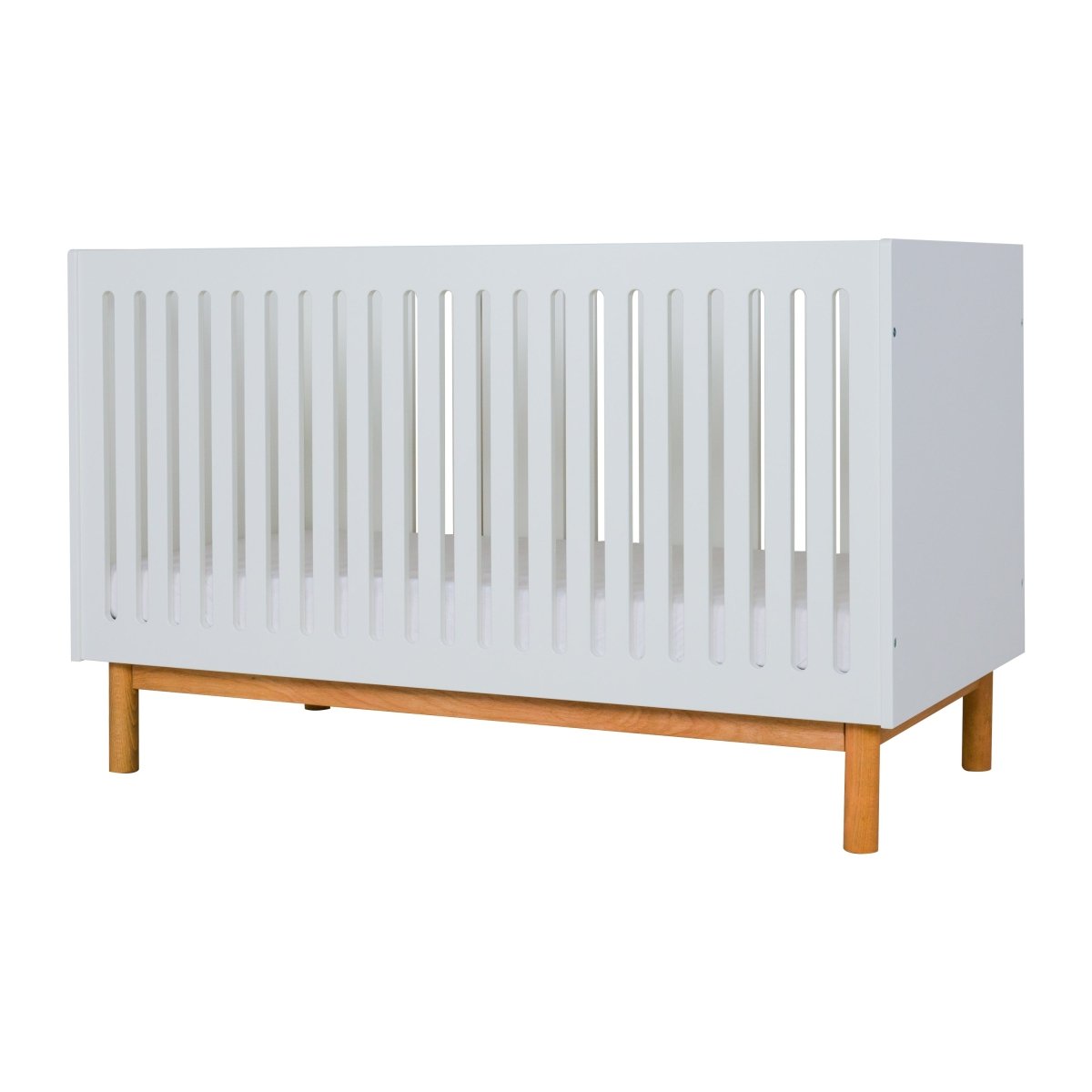 QUAX - Lit Bébé Évolutif MOOD 70 x 140 Cm - Blanc