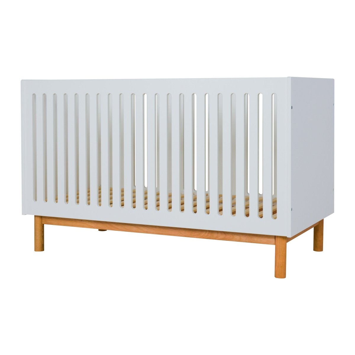 QUAX - Lit Bébé Évolutif MOOD 70 x 140 Cm - Blanc