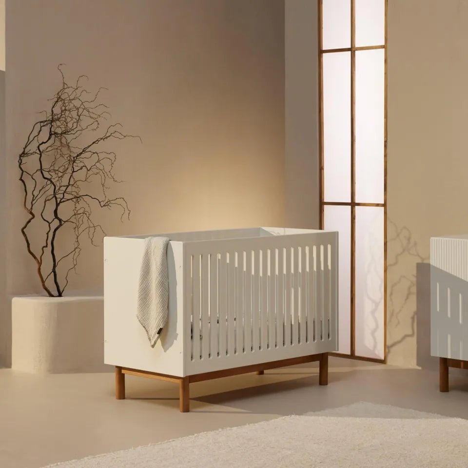 QUAX - Lit Bébé Mood 60 x 120 Cm - Blanc